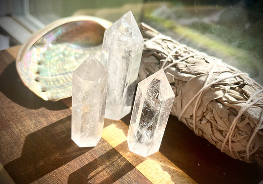 Clear Quartz Tower